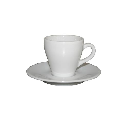 Dom Espresso weiß 8 cl Set bedrucken